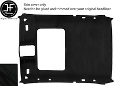 Black stitch sunroof - black,