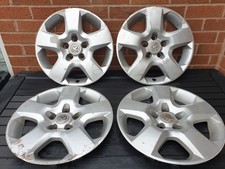 x4 Vauxhall 16" Wheel Trim Set Original Genuine Hub Caps Astra Vectra Zafira