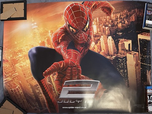 Spiderman cinema quad poster - cinema,