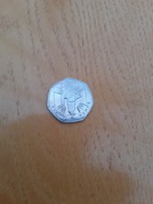 50p coin, wounded soldier, 2006
