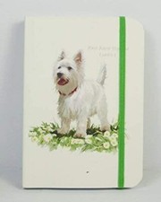 Westie - Macneil Pedigree Pals Small Notebook, Dogs Writing Pad With Strap
