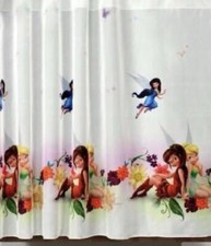 Tinkerbell window curtain approx 225cm width x 140 cm drop net firanka 