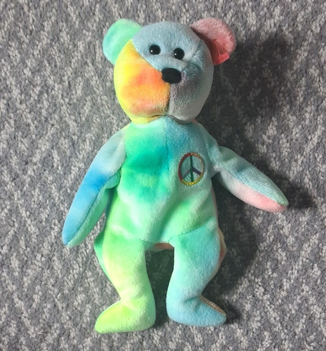 Beanie babies peace bear - peace,