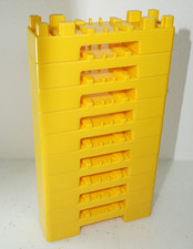 Tomy Tomica World Track Yellow Bridge Support Girders Raisers Lifters Thomas X10