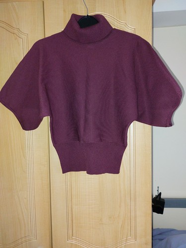 Maroon burgundy knitted high - knitted,