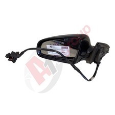 AUDI A6 C6 ESTATE FORNT LEFT POWER FOLD WING MIRROR 2005-09 448505
