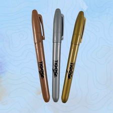 Metallic pens gold silver - pens,
