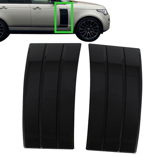 Gloss black side vents - gloss,
