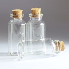 Lots Jars Cork bottle Wishing bottles Empty 10-50 pieces 20ml 27x58mm