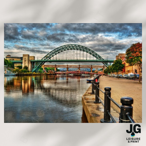 Tyne bridge picture wall art - bridge,