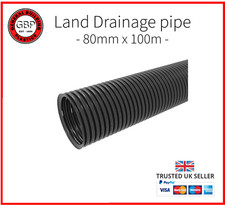 80mm x 100m Perforated Land