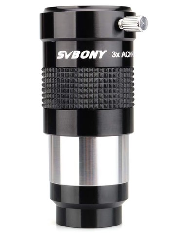 Svbony sv136 barlow - 3x, lens