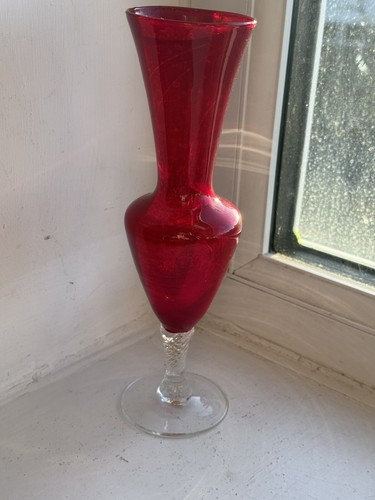 Vintage cranberry red - vintage, glass