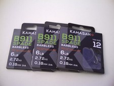 30 x  B911 Barbless Hooks to