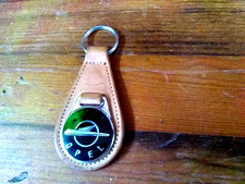 OPEL LEATHER KEYRING, VINTAGE