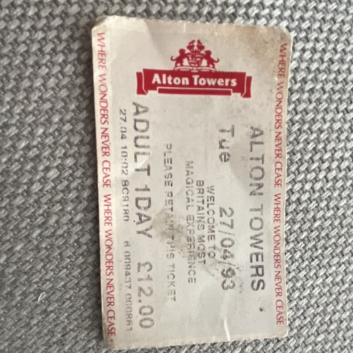 Alton towers adult - alton, 1