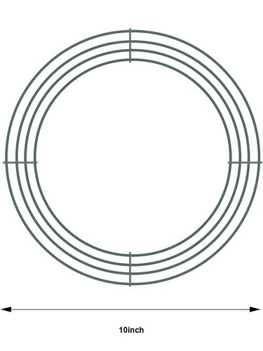 Sumind pieces wire wreath - 6,