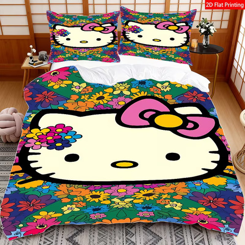Hello kitty duvet comforter - ,