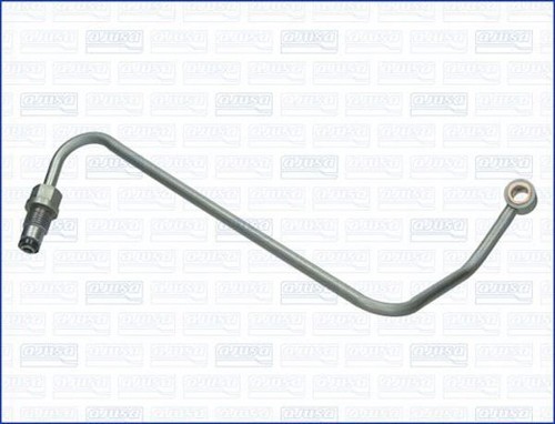 Op10662 charger oil line fits - oil,