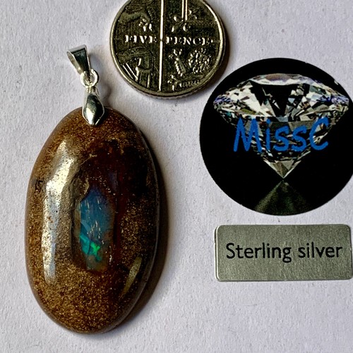 Australian fire opal matrix - fire,