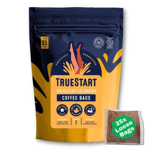Truestart coffee bags - coffee,