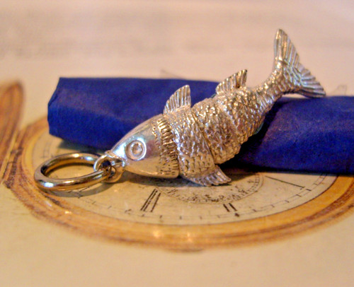 Pocket watch chain - chain, silver