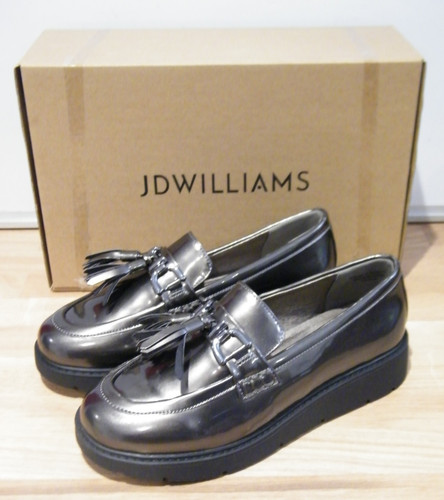 Ladies womens pewter platform - pewter,