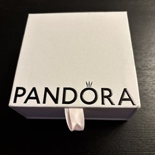 Genuine Pandora Empty Bracelet Necklace Ring Charm Multi Box -pull out box style