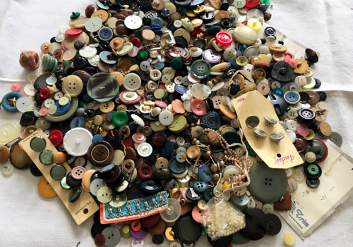 Job lot buttons craft sewing - buttons,