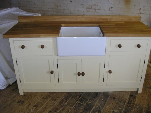 Painted belfast sink unit - ,