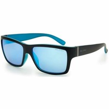 BLOC RISER XB1 Mens/Womens Sunglasses MATT BLACK & BLUE / BLUE MIRROR CAT.3