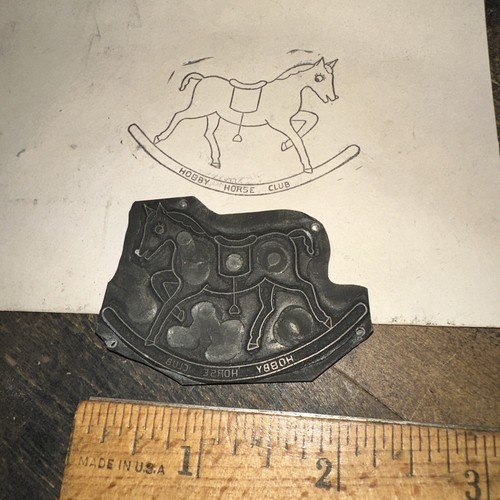 Printing block old rocking - (,