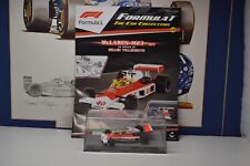  PANINI F1 CARS - 1977 McLAREN M23 - GILES VILLENEUVE - 1/43 scale model car #72