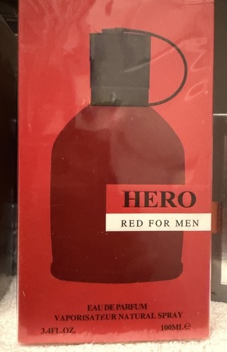 For men red hero eau - red, de