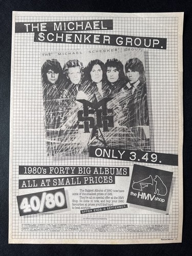 Michael shenker group - shenker, hmv