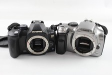 DSLR Digital Cameras Inc Canon 300D & Olympus E-520 Working Bodies Only x 2