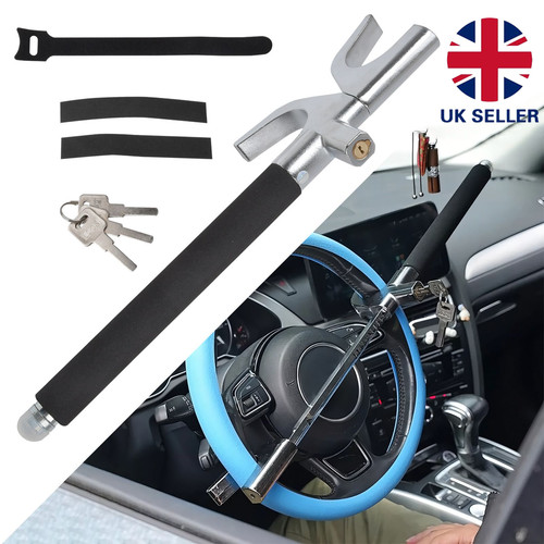Steering wheel lock heavy duty - wheel,