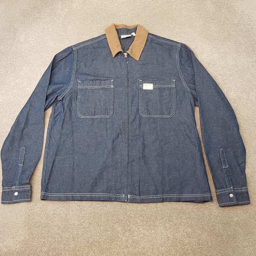 Asos mens jacket large blue - asos,