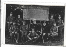 Real photo Military postcard