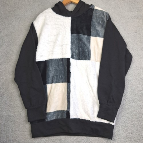 Hoodie mens medium black - mens,