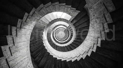 Spiral staircase digital - staircase,