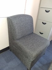 Home Or Office Chair In Charcoal Grey Nice Seat 2 Available With Matching Table