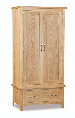 Regal oak double wardrobe - wardrobe, /