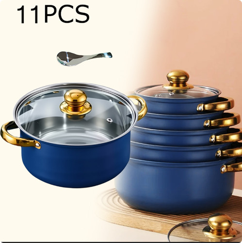 11pcs induction non stick - 11pcs,