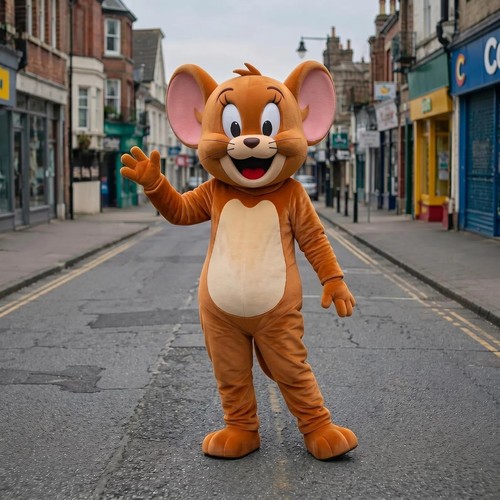 Jerry mouse mascot - mouse,