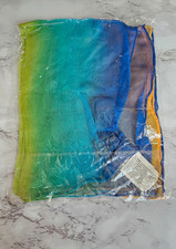 Brand New Vintage Tie Rack Art of Silk Multicoloured Scarf