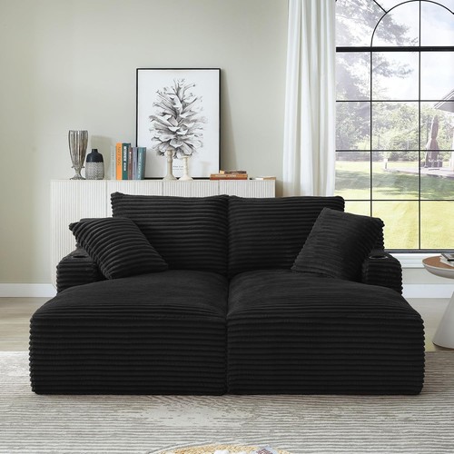Oversized double chaise - 70.9",