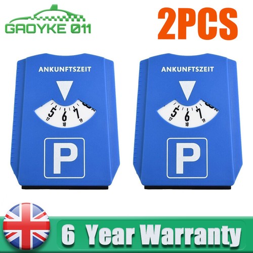 Parking disc ice scraper - ice,