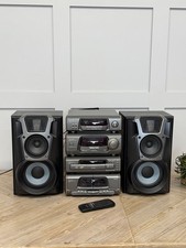 Technics SA-EH600 HiFi Separates Stereo Stack System Speakers (cassette problem)