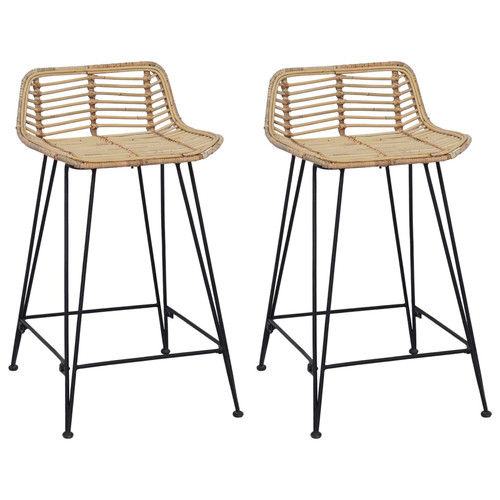 Bar stool natural rattan - bar, &
